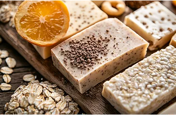 Exfoliating & textured soap | secnetacademy.com